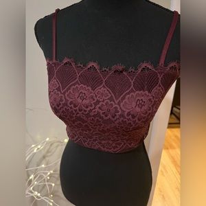 Lace Crop Cami